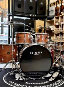 Bộ trống NISSI DRUMS - Màu Vân Gỗ Ash - FULL bộ