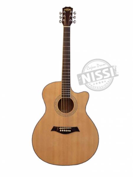 Guitar Acoustic gỗ Còng Cườm Nissi NCC19