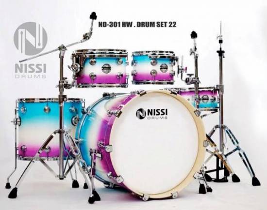 Nissi Drum Jazz - ND-301HW Drum Set 22