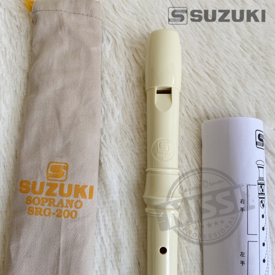 Sáo Dọc Recorder Suzuki Soprano SRG-200